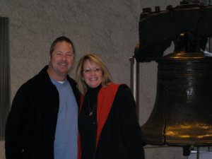 With Patty at Army Navy 2008